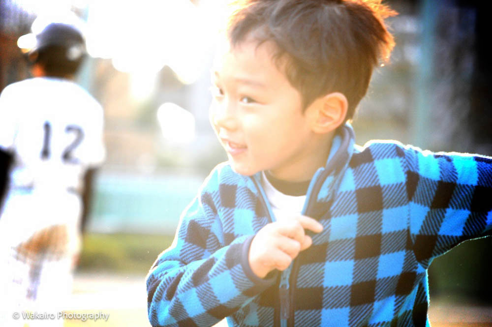 浅草での子どもの写真撮影