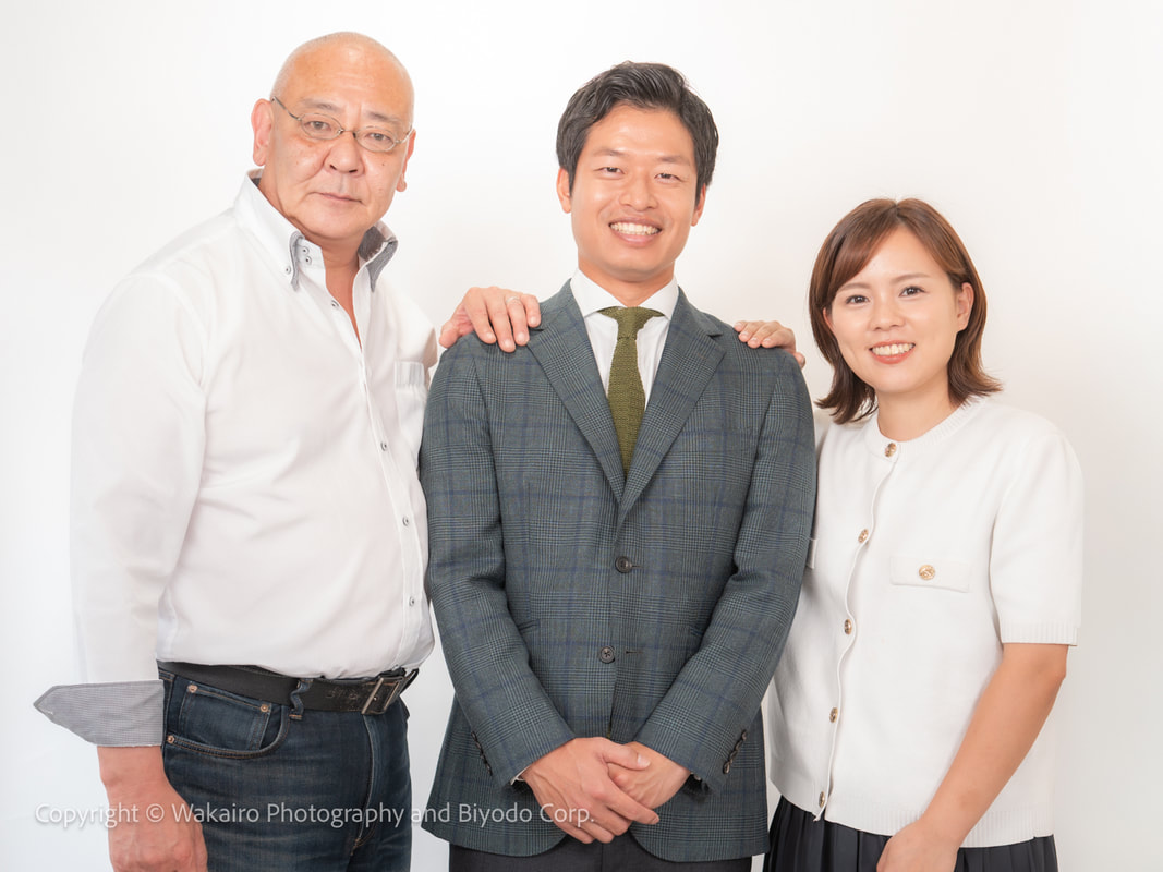 荒川フォト 美容堂の社長とヘアメイクアーティスト