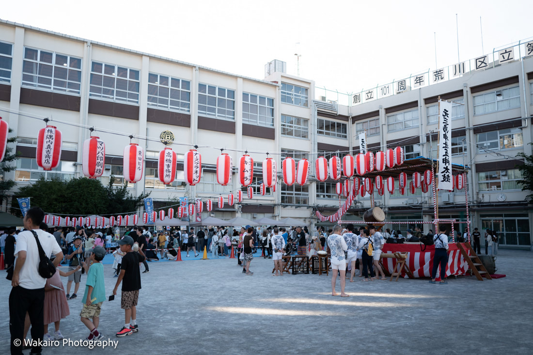 冠新道商興会 盆踊り夜店市