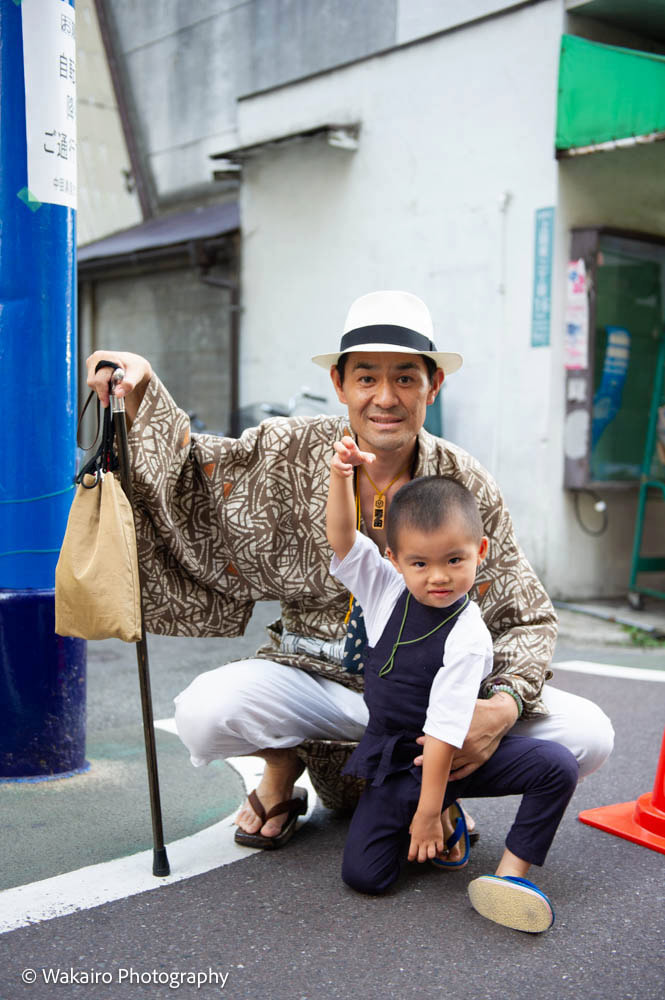浅草で親子撮影
