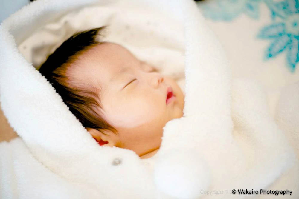 荒川区や台東区でのニューボーン撮影